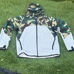 Nike  FC Bristol Camo and Gray Jacket